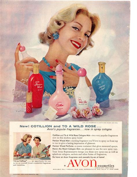 vintage avon cosmetics